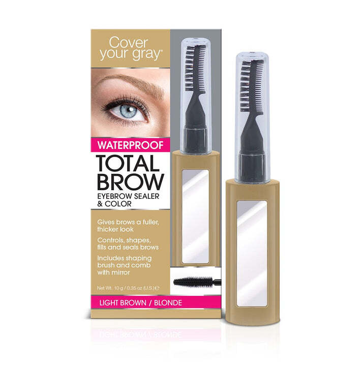 Cover Your Gray Total Brow Eyebrow Sealer and Color