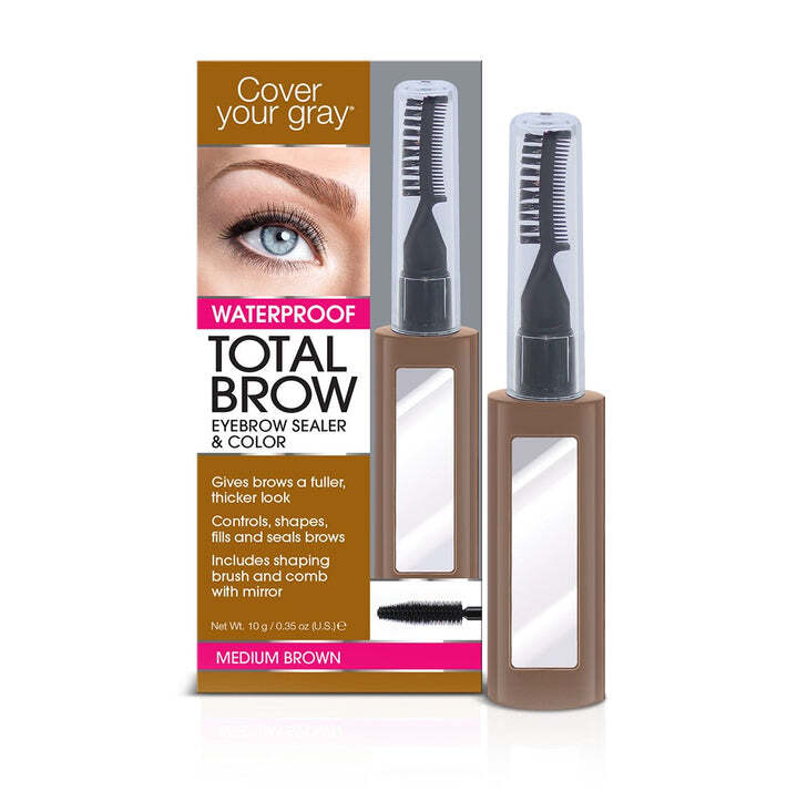 Cover Your Gray Total Brow Eyebrow Sealer and Color