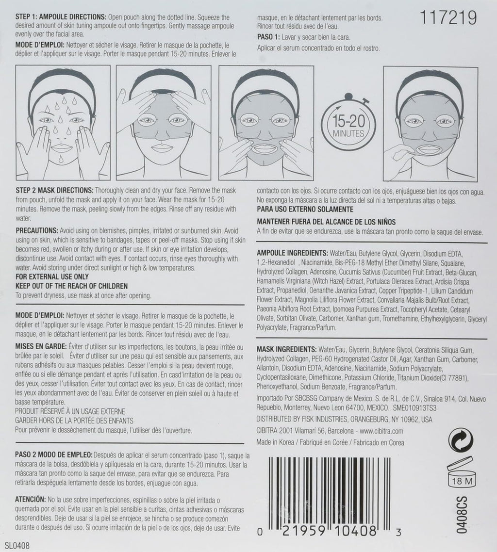 2-Step Hydro Gel Mask and Concentrated Skin Serum