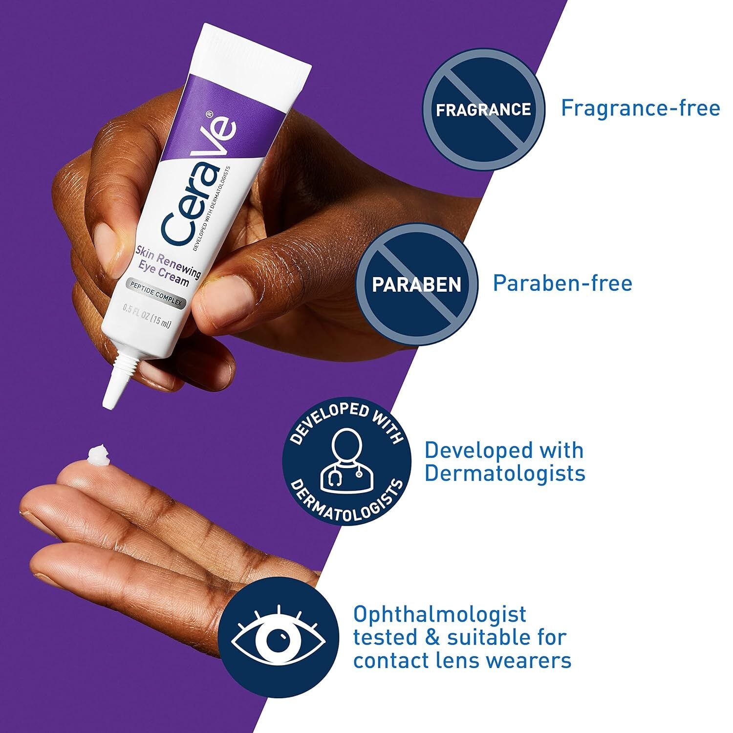 CeraVe Skin Renewing Eye Cream for Wrinkles