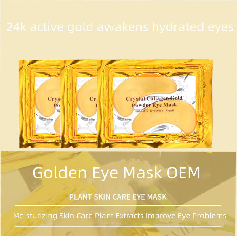 24K Gold Eye Mask – Collagen Under Eye Patches