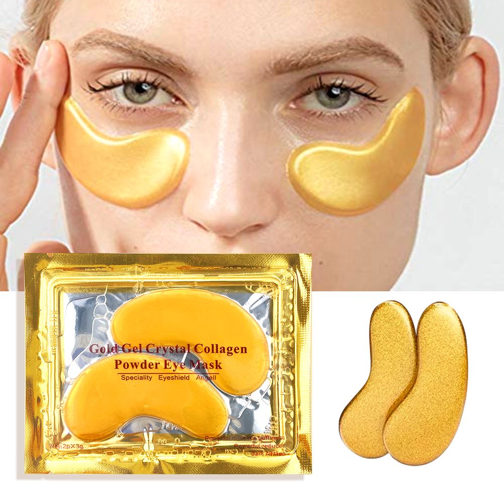 24K Gold Eye Mask – Collagen Under Eye Patches