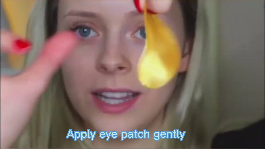 24K Gold Eye Mask – Collagen Under Eye Patches