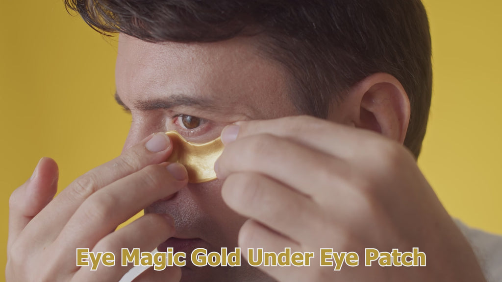 24K Gold Eye Mask – Collagen Under Eye Patches