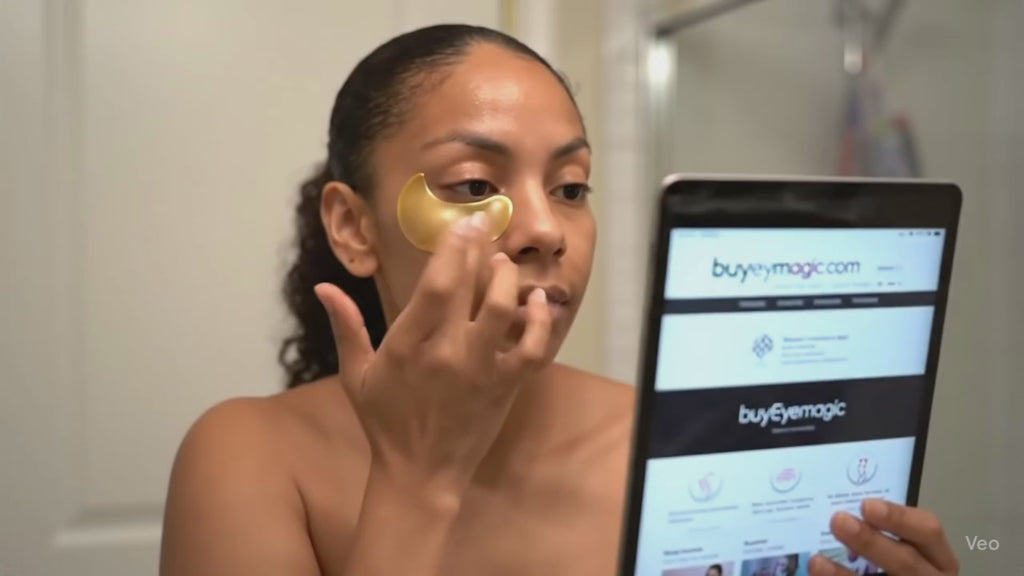 24K Gold Eye Mask – Collagen Under Eye Patches